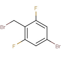 162744-60-7 5-bromo-2-(bromomethyl)-1,3-difluorobenzene chemical structure