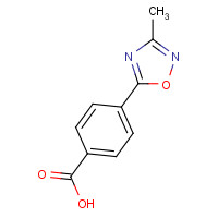851048-56-1 4-(3-methyl-1,2,4-oxadiazol-5-yl)benzoic acid chemical structure