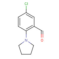 1446818-73-0 5-chloro-2-pyrrolidin-1-ylbenzaldehyde chemical structure