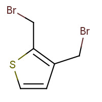 13250-86-7 2,3-bis(bromomethyl)thiophene chemical structure