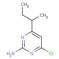 199863-87-1 4-butan-2-yl-6-chloropyrimidin-2-amine chemical structure
