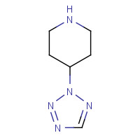 766513-32-0 4-(tetrazol-2-yl)piperidine chemical structure