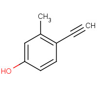 408319-96-0 4-ethynyl-3-methylphenol chemical structure
