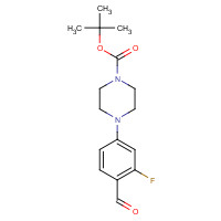 1290181-35-9 tert-butyl 4-(3-fluoro-4-formylphenyl)piperazine-1-carboxylate chemical structure