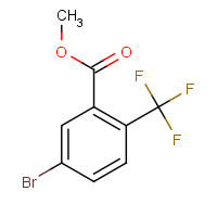 842136-32-7 methyl 5-bromo-2-(trifluoromethyl)benzoate chemical structure