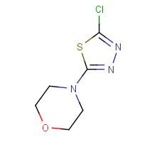 1446105-22-1 4-(5-chloro-1,3,4-thiadiazol-2-yl)morpholine chemical structure