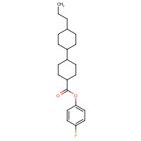 81701-13-5 (4-fluorophenyl) 4-(4-propylcyclohexyl)cyclohexane-1-carboxylate chemical structure