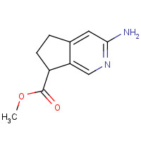 1374575-38-8 methyl 3-amino-6,7-dihydro-5H-cyclopenta[c]pyridine-7-carboxylate chemical structure