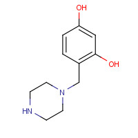 917201-65-1 4-(piperazin-1-ylmethyl)benzene-1,3-diol chemical structure