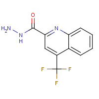 1116339-57-1 4-(trifluoromethyl)quinoline-2-carbohydrazide chemical structure