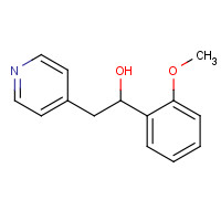 1285326-35-3 1-(2-methoxyphenyl)-2-pyridin-4-ylethanol chemical structure