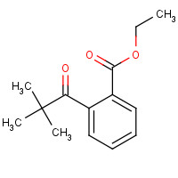898766-15-9 ethyl 2-(2,2-dimethylpropanoyl)benzoate chemical structure