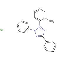 33926-00-0 2-(2-methylphenyl)-3,5-diphenyltetrazol-2-ium;chloride chemical structure