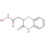 175202-81-0 N-hydroxy-2-(3-oxo-4H-1,4-benzothiazin-2-yl)acetamide chemical structure