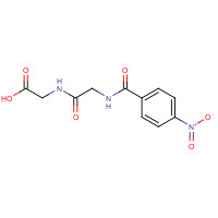 78196-53-9 2-[[2-[(4-nitrobenzoyl)amino]acetyl]amino]acetic acid chemical structure