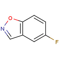 735294-25-4 5-fluoro-1,2-benzoxazole chemical structure