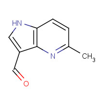 1190319-34-6 5-methyl-1H-pyrrolo[3,2-b]pyridine-3-carbaldehyde chemical structure