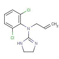 33178-86-8 N-(2,6-dichlorophenyl)-N-prop-2-enyl-4,5-dihydro-1H-imidazol-2-amine chemical structure