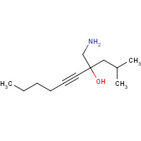 868741-97-3 4-(aminomethyl)-2-methyldec-5-yn-4-ol chemical structure