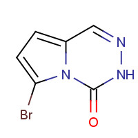 75841-27-9 6-bromo-3H-pyrrolo[1,2-d][1,2,4]triazin-4-one chemical structure
