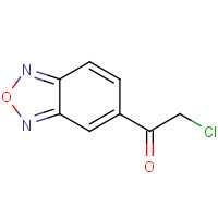 136482-14-9 1-(2,1,3-benzoxadiazol-5-yl)-2-chloroethanone chemical structure
