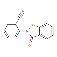 78471-88-2 2-(3-oxo-1,2-benzothiazol-2-yl)benzonitrile chemical structure