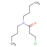 103982-62-3 N,N-dibutyl-3-chloropropanamide chemical structure