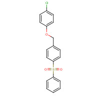 889074-52-6 1-(benzenesulfonyl)-4-[(4-chlorophenoxy)methyl]benzene chemical structure