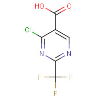 1076197-55-1 4-chloro-2-(trifluoromethyl)pyrimidine-5-carboxylic acid chemical structure