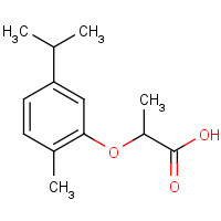 926189-79-9 2-(2-methyl-5-propan-2-ylphenoxy)propanoic acid chemical structure