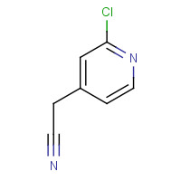 1000565-45-6 2-(2-chloropyridin-4-yl)acetonitrile chemical structure