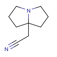 78449-75-9 2-(1,2,3,5,6,7-hexahydropyrrolizin-8-yl)acetonitrile chemical structure