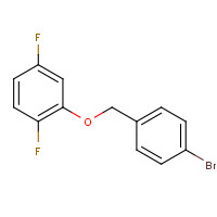 845866-76-4 2-[(4-bromophenyl)methoxy]-1,4-difluorobenzene chemical structure
