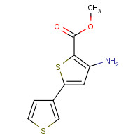 175137-07-2 methyl 3-amino-5-thiophen-3-ylthiophene-2-carboxylate chemical structure
