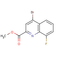 1314141-67-7 methyl 4-bromo-8-fluoroquinoline-2-carboxylate chemical structure