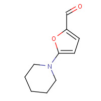 22868-60-6 5-piperidin-1-ylfuran-2-carbaldehyde chemical structure