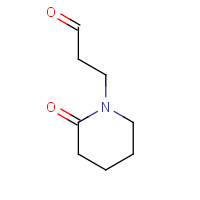 138196-45-9 3-(2-oxopiperidin-1-yl)propanal chemical structure