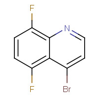 1189106-41-9 4-bromo-5,8-difluoroquinoline chemical structure