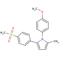 959632-68-9 1-(4-methoxyphenyl)-2-methyl-5-(4-methylsulfonylphenyl)pyrrole chemical structure