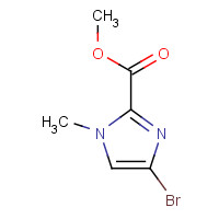 864076-05-1 methyl 4-bromo-1-methylimidazole-2-carboxylate chemical structure