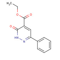34753-27-0 ethyl 6-oxo-3-phenyl-1H-pyridazine-5-carboxylate chemical structure