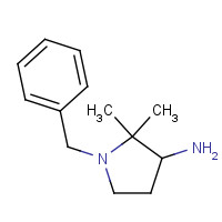 1152111-26-6 1-benzyl-2,2-dimethylpyrrolidin-3-amine chemical structure