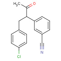 848311-03-5 3-[1-(4-chlorophenyl)-3-oxobutan-2-yl]benzonitrile chemical structure