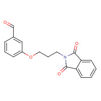 69383-92-2 3-[3-(1,3-dioxoisoindol-2-yl)propoxy]benzaldehyde chemical structure