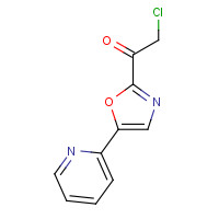 945414-11-9 2-chloro-1-(5-pyridin-2-yl-1,3-oxazol-2-yl)ethanone chemical structure
