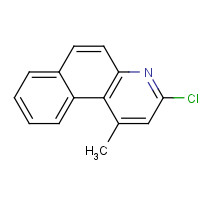 61773-05-5 3-chloro-1-methylbenzo[f]quinoline chemical structure