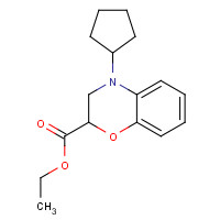 939410-94-3 ethyl 4-cyclopentyl-2,3-dihydro-1,4-benzoxazine-2-carboxylate chemical structure