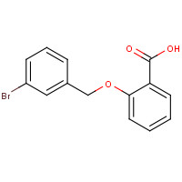 743453-43-2 2-[(3-bromophenyl)methoxy]benzoic acid chemical structure