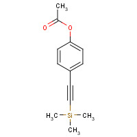 165825-13-8 [4-(2-trimethylsilylethynyl)phenyl] acetate chemical structure