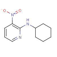 61963-88-0 N-cyclohexyl-3-nitropyridin-2-amine chemical structure